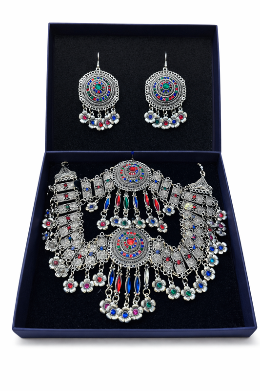 Schmuck Set Blume